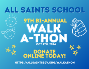 social media post walkathon October 4, 2024